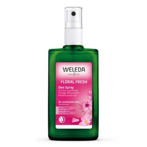 Weleda Floral Fresh Deo Spray Deodorant Wild Rose 100ml