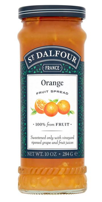 St Dalfour Orange Fruit Spread 284g