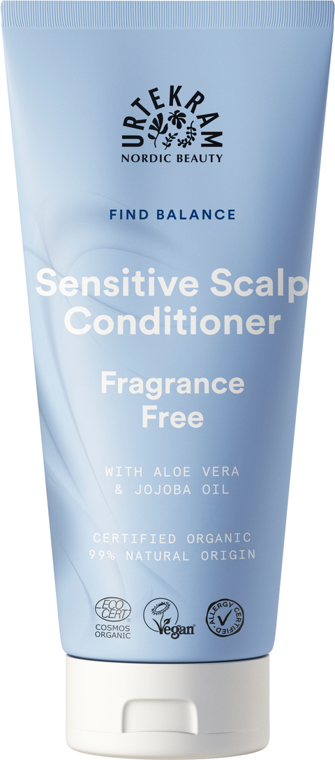 Urtekram Fragrance Free Sensitive Scalp Conditioner 180ml