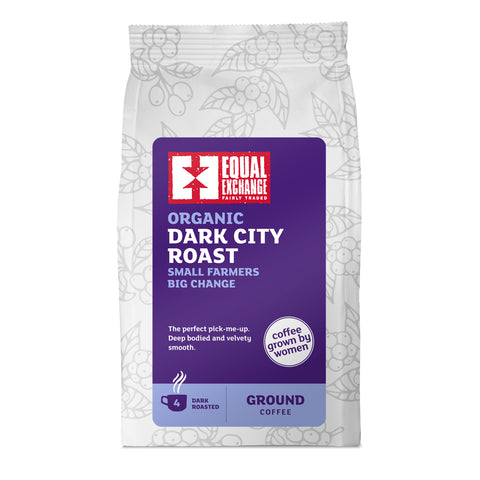 Equal Exchange Organic & Fair Trade Dark Roast & Ground Coffee 227g