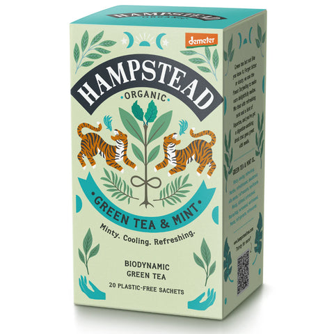 Hampstead Organic Green Tea & Mint