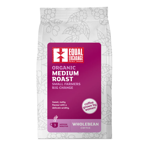 Equal Exchange Organic & Fair Trade Medium Roast Coffee Beans