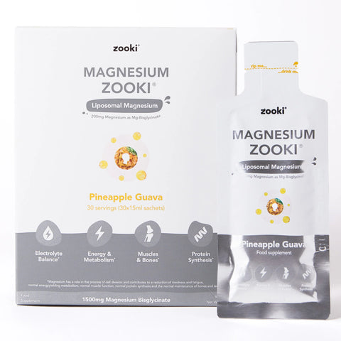 Zooki Magnesium Bisglycinate 1500mg