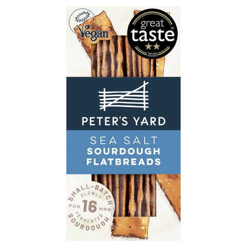 Peter's Yard Sea Salt Sourdough Flatbreads 115gr