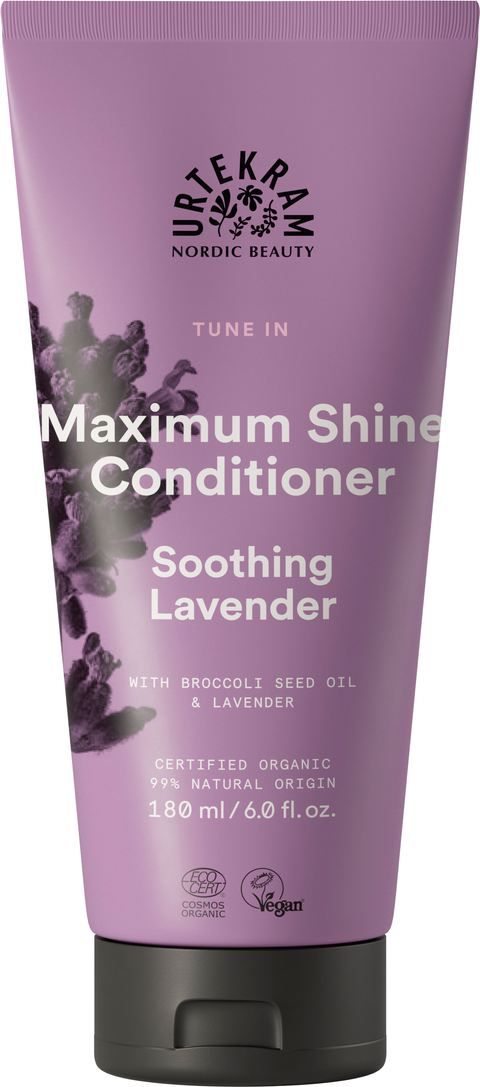 Urtekram Soothing Lavender Maximum Shine Conditioner 180ml