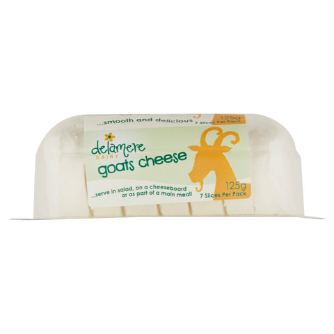 Delamere Dairy Natural Goats Cheese Log 125g