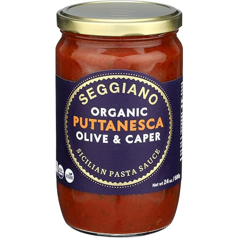 Seggiano Organic Puttanesca Pasta Sauce 350gr