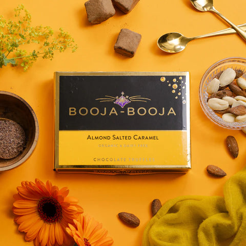 Booja Booja Almond Salted Caramel Organic Truffles 92g