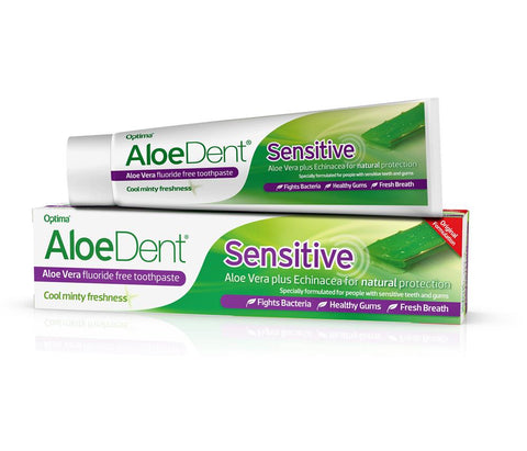 AloeDent Sensitive Fluoride Free Toothpaste