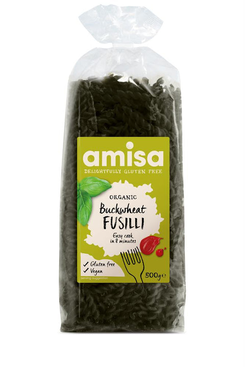 Amisa Gluten Free Buckwheat Pasta Fusilli 500g