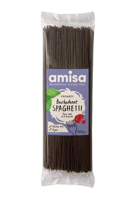 Amisa Organic Buckwheat Spaghetti 500g