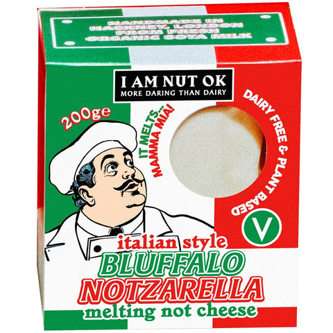 I AM NOT OK Bluffalo Notzarella - Vegan Cheese Mozzarella 200g