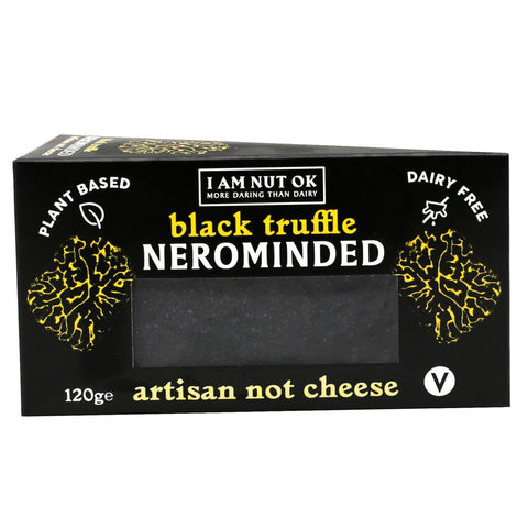 I AM NOT OK Nerominded - Black Truffle Vegan Cheese 120g