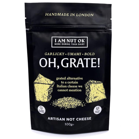 I AM NOT OK Oh Grate! - Grated Italian Vegan Cheese 100g