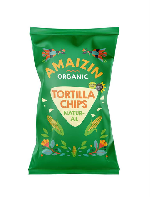 Amaizin Organic Natural Corn Chips 250g