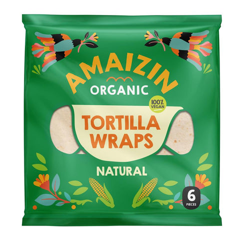 Amaizin Organic Tortilla Wraps 240g