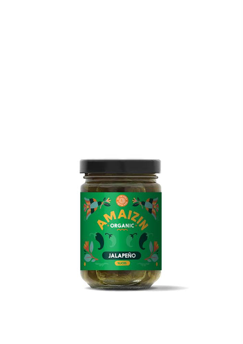 Amazin Organic Jalapeno Peppers 150g