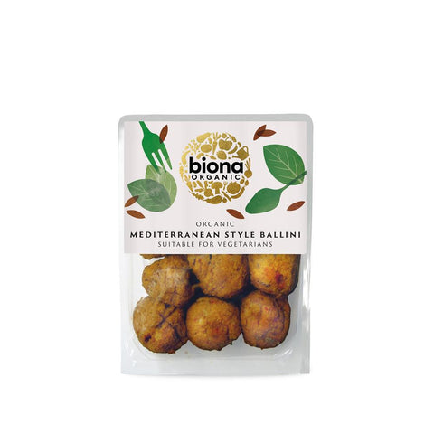 Biona Organic Mediterranean Style Ballini  250g