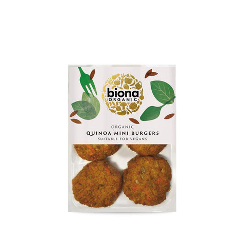 Biona Organic Quinoa Mini Burgers 195g