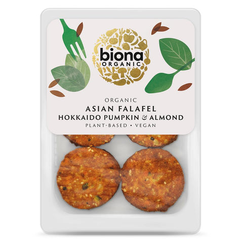 Biona Organic Organic Falafel Asia Hokkaido Pumpkin & Almond 220g