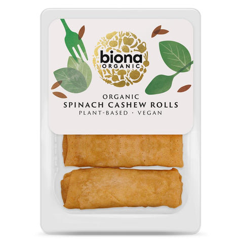 Biona Organic Spinach Cashew Rolls with Spelt  200g