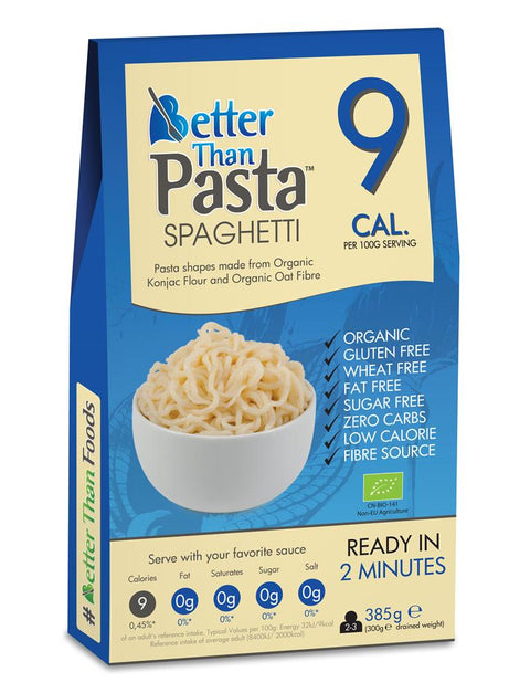 Better Than Pasta Organic Konjac Spaghetti  385g