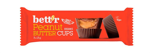 Bettr Nut Butter Cups Peanut Cream 39g