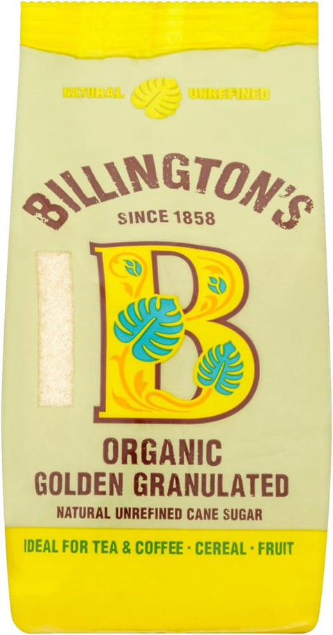 Billington's Organic Golden Granulated Sugar 500gr