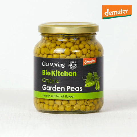 Clearspring Bio Kitchen Organic / Demeter Garden Peas 350gr