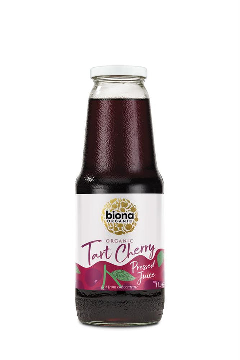 Biona Organic Tart Cherry Juice Pressed 1lt