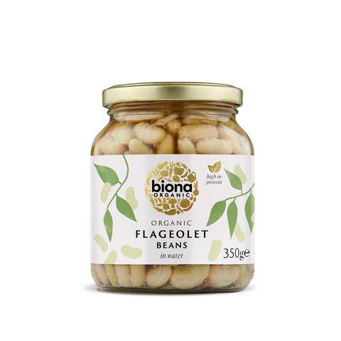 Biona Organic Flageolet Beans 350g