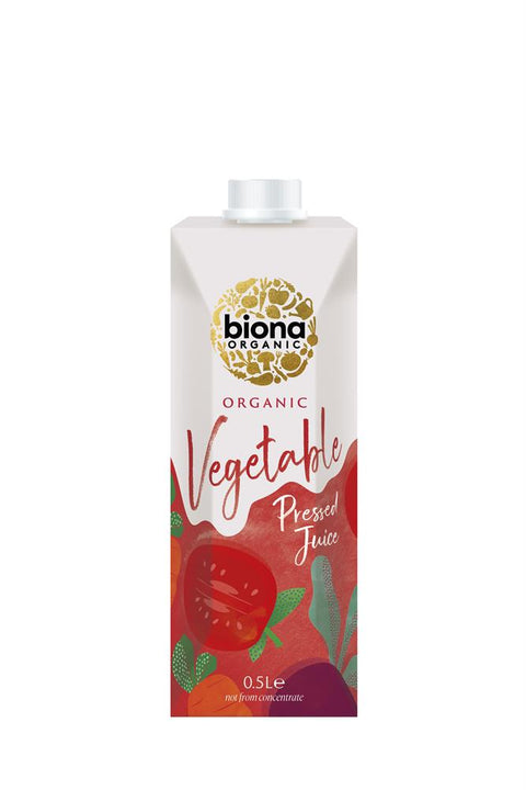 Biona Organic Vegetable Juice Pressed 500ml