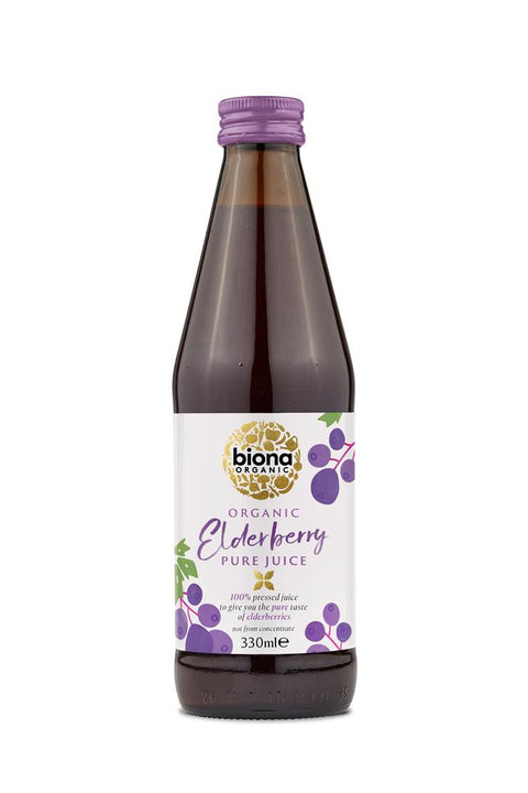 Biona Organic Pure Elderberry Juice 330g