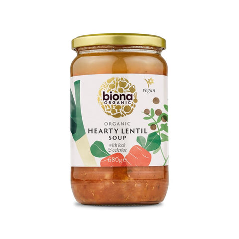 Biona Organic Hearty Lentil Soup 680g