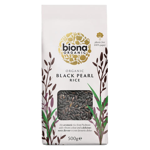 Biona Organic Black Pearl Rice 500g