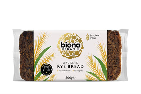 Biona Organic Rye Bread 500g