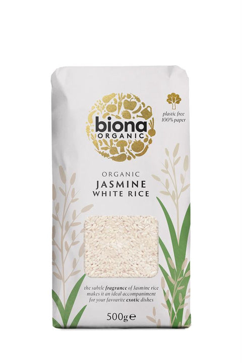 Biona Organic Jasmine White Rice 500gr