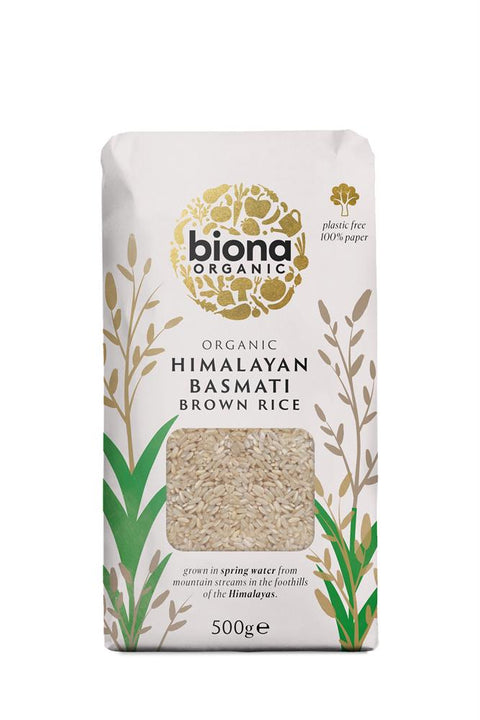 Biona Organic Himalayan Basmati Brown Rice 500g