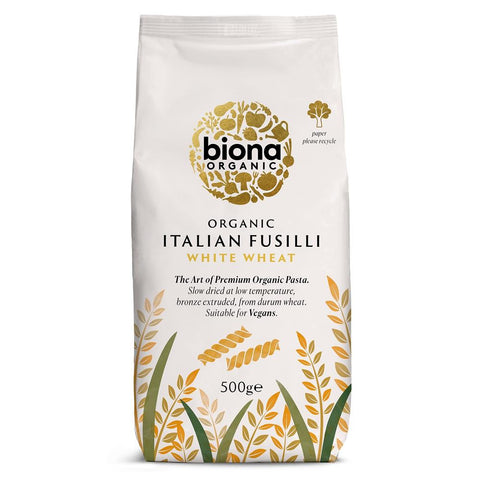 Biona Organic White Fusilli 500g