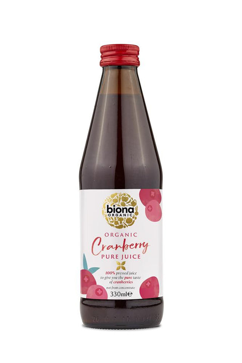 Biona Organic Cranberry Juice Pure 330ml