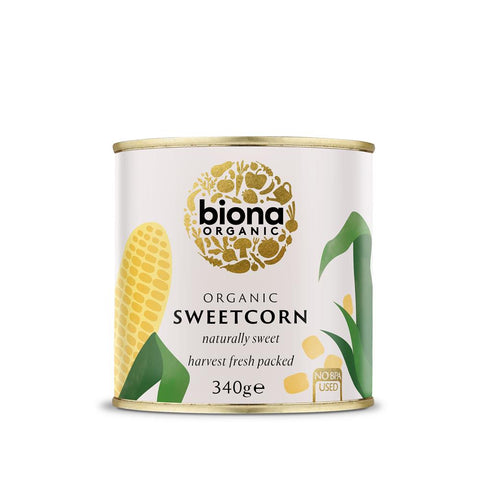 Biona Organic Sweetcorn 340g