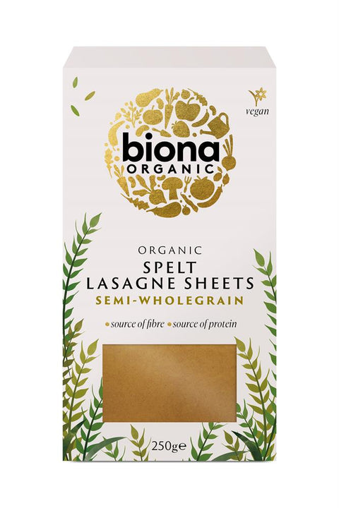 Biona Organic Spelt Lasagne  250g