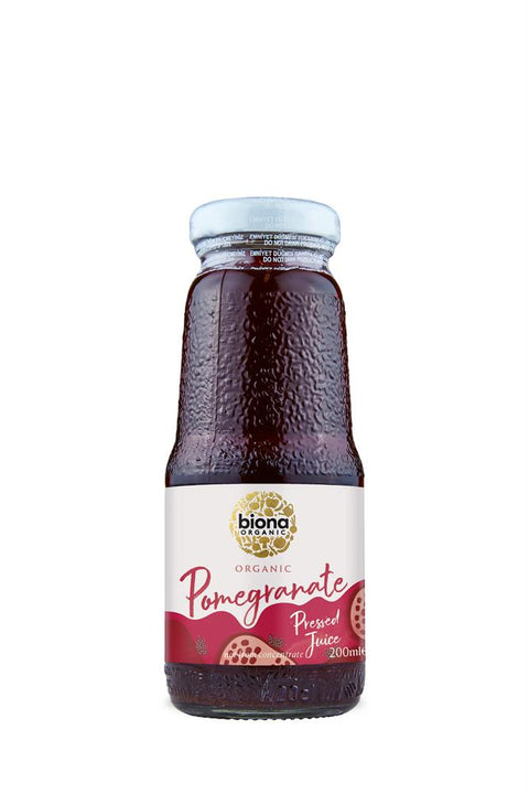 Biona Organic Pure Pomegranate Pressed Juice  200ml