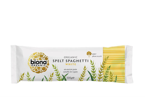 Biona Organic Spelt Spaghetti -White 500g