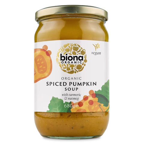 Biona Organic Spiced Pumpkin Soup 680g