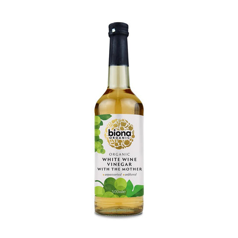 Biona Organic White Wine Vinegar with Mother 500ml