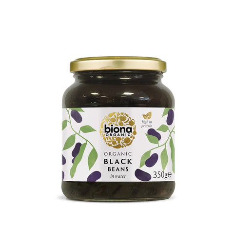 Biona Organic Black Beans 350gr