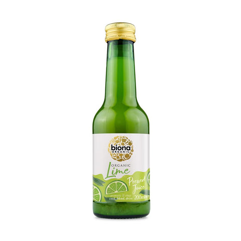 Biona Organic Lime Juice 200ml