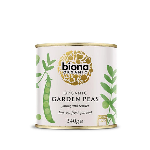 Biona OrganicGarden Peas 340g