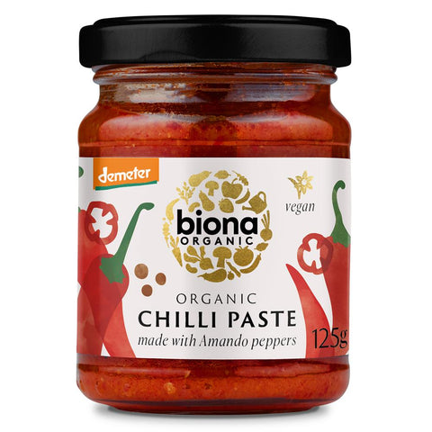 Biona Organic Chilli Paste 125gr